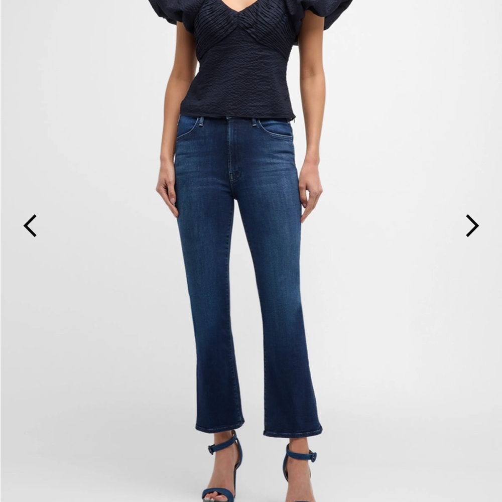 Mother Hustler Ankle Frayed Hem Jeans size 27